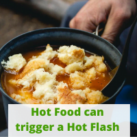Hot Food causes Hot Flush