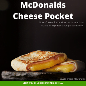 Calories in McDonalds Cheese Pocket