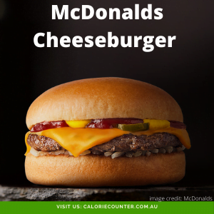 Calories in McDonalds Cheeseburger