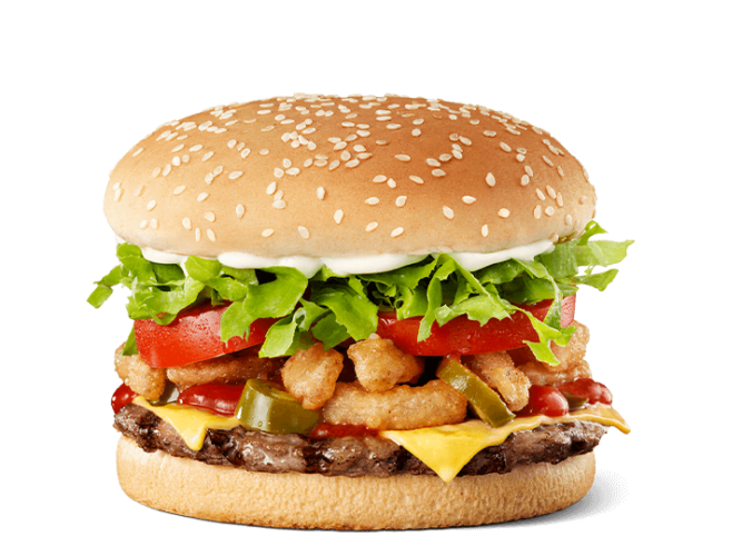 Calories in Hungry Jacks Angry Whopper