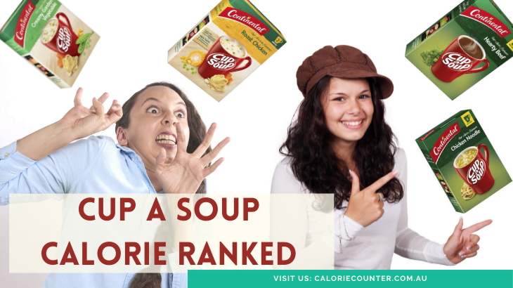 Lowest Calorie Cup A Soup, to Highest!