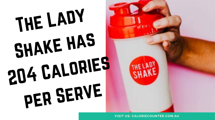 Lady Shake Calories