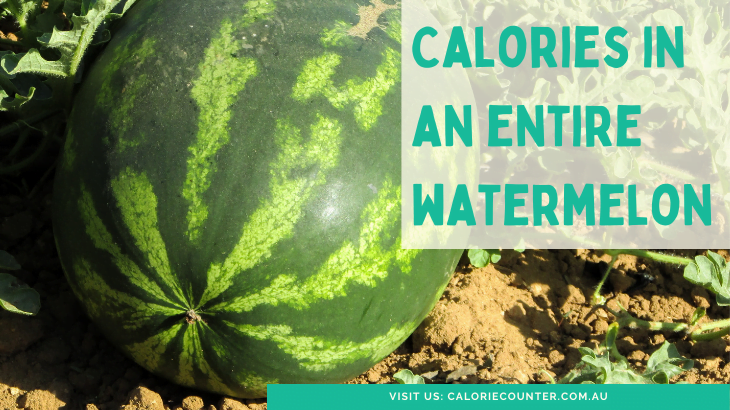 How Many Calories In An Entire Watermelon