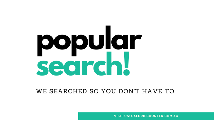 Popular Food Searches