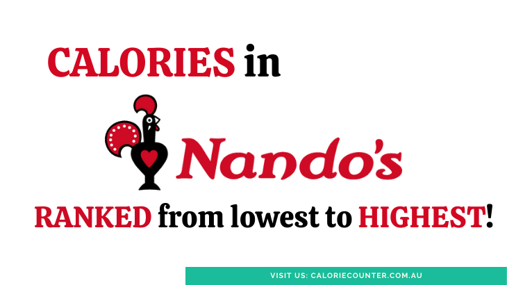 Calories in Nando's 57 Menu Items