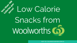 Low Calorie Snacks Woolworths