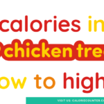 Chicken Treat Menu: Calories from Lowest to Highest