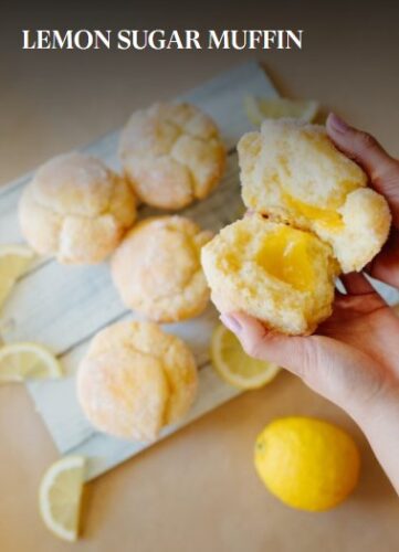 Jamaica Blue Menu Lemon Sugar Muffin