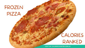 frozen pizza calories