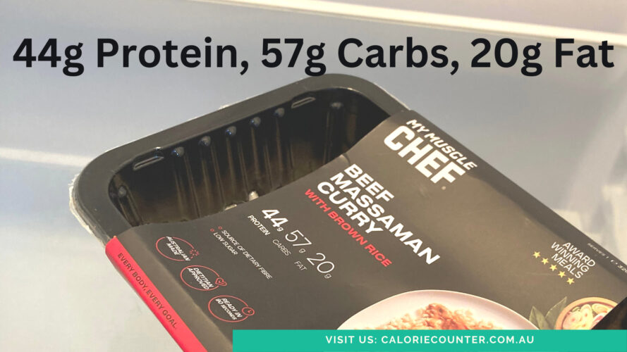 My Muscle Chef protein, carbs, fat